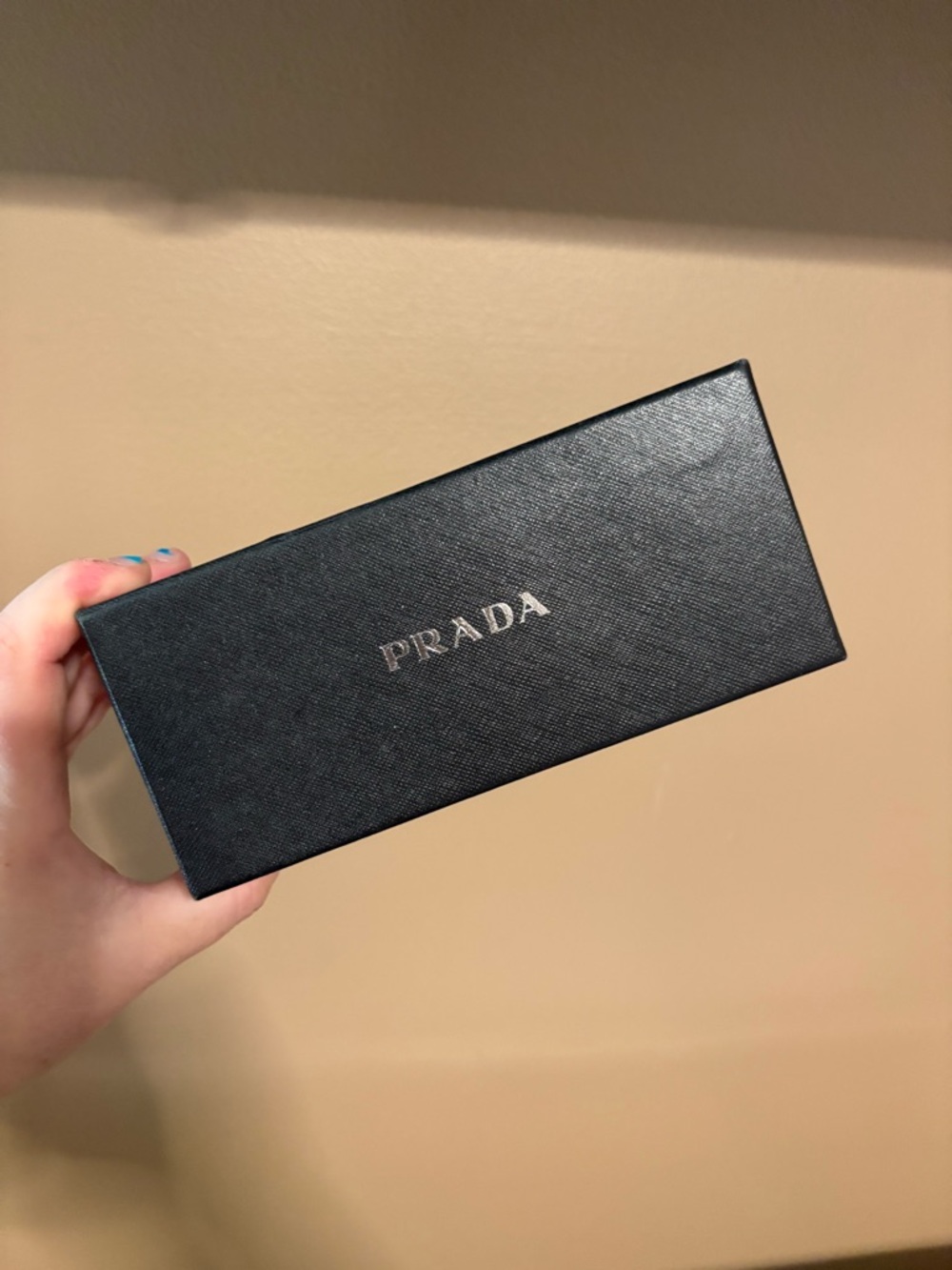 Prada Black Gloss Triangle Logo Sunglasses - Picture 9 of 9